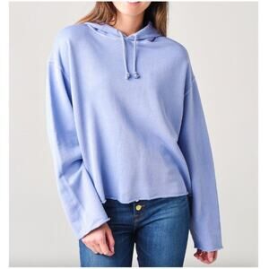 J Brand Carissa Blue Hoodie Sweatshirt
